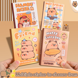 Capybara Mini Pocket A7 Notebook Bloc de notas portátil creativo para uso escolar Manual de alto valor de color - Product Image 2