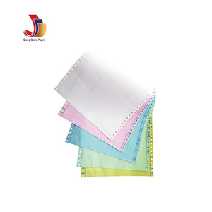 Papel Qiang precio de fábrica papel de factura de computadora continua Premium para banco