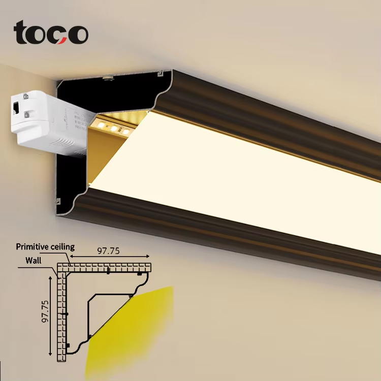 Black LED Profiles