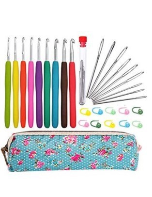 8-9 pieces of hooks + fabric bag