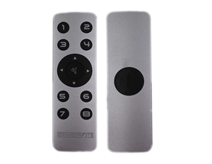 Ses için yüksek seviye alüminyum kasa uzaktan kumanda, hoparlör uzaktan kumanda, soundbar'da uzaktan kumanda, Metal uzaktan kumanda - Product Image 2