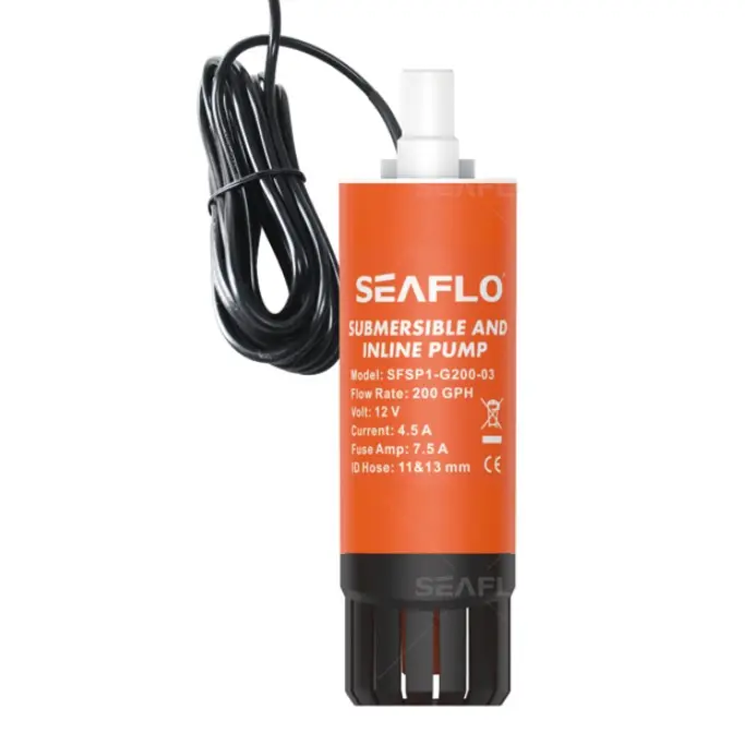 SEAFLO-bomba de agua sumergible, producto exclusivo en línea, portátil, CC, precio