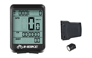 INBIKE 2.1inch Bicycle <strong>Computer</strong> <strong>Wireless</strong> Wired Stopwatch Speedometer for MTB Motorcycle Digital Speedometer - Product Image 2