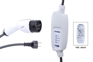 Duosida ที่ชาร์จแบบพกพาแบบ1 /Type 2พร้อมที่ชาร์จแบบพกพาหัวปลั๊ก UK/เยอรมนี - Product Image 6
