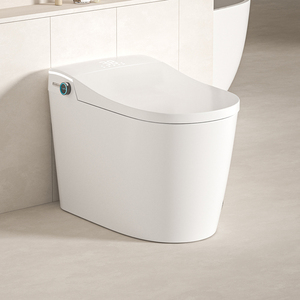 スマートトイレボウル電動バスルームコンモード日本製ワンピース自動センサーフラッシュリモコンシート暖房付き - Product Image 2
