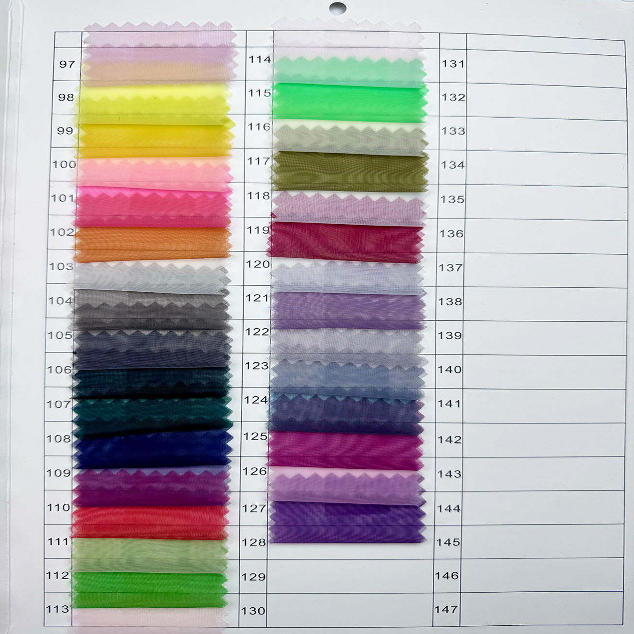 Color card 3#