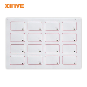 Sheet Layout 13.56mhz Rfid <strong>Mifare</strong> <strong>A4</strong> 2*5 3*8 4*4 5*5 RFID PVC Card Prelam for Game Card Loyalty Card - Product Image 4