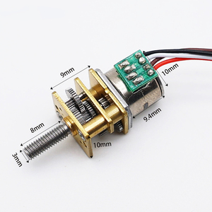 Микро 10 мм 2-фазный 4-проводный Полный металлический редуктор шагового двигателя для радиоуправляемый робот-автомобиль - Product Image 5