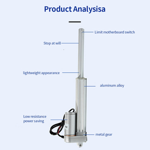 Electric Actuator with Micro Telescopic Rod Synchronous Lifting <strong>Linear</strong> Drive Industrial Actuator 12V/24V DC Motor DIY <strong>Projects</strong> - Product Image 5