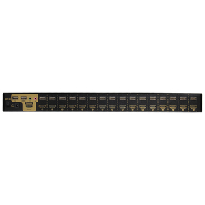 VCOM USB HDMI电缆16端口输出KVM VGA切换器音频视频转换器USB键盘鼠标控制16笔记本电脑KVM开关HDMI - Product Image 5