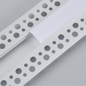 Sistema de iluminación integrado de perfil de difusor de canal de aluminio LED empotrado para luces de tira de LED de gabinete de pared de techo - Product Image 4