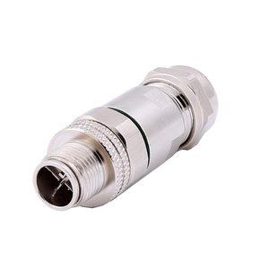 M12 连接器 male female A B C D Xcoding cable Solder Assembly type 3 4 5 8 12 pin waterproof 连接器 - Product Image 2