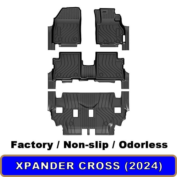 สำหรับพรมปูพื้นรถยนต์ Mitsubishi Xpander Cross พวงมาลัยขวา
