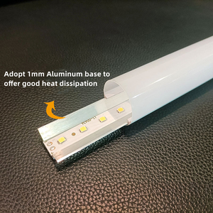 High Quality DC 12/24V IP65 Waterproof <strong>LED</strong> Strip Light Bar <strong>T8</strong> Model with Plastic Body for Refrigerator/Freezer