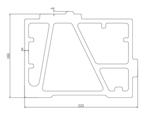 الألومنيوم الطيران شعاع الألومنيوم H-شعاع الطيران العملاقة الألومنيوم - Product Image 4