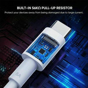 USB C 5A快速充电器电缆数据线充电线USB C型电缆
