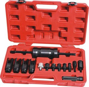 GTYPROステンレス鋼ディーゼル噴射器抽出プーラーキットハンドパワーコモンレールアダプタースライドハンマー取り外しツールOEM - Product Image 1