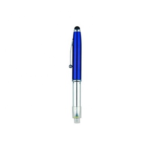 3合1多功能金属发光二极管手写笔，带定制标志 - Product Image 3