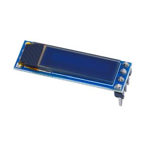 0,69 Zoll 96x16 OLED-Anzeige modul Weißes Display 0,69 "SSD1306 LCD-Bildschirm-Steuer karte 3V-5,5 V IIC-Schnitts telle für Arduino