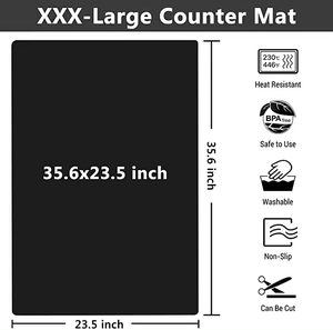 多用途防滑柜台保护垫食品安全级硅胶工艺垫 - Product Image 3