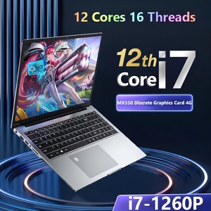 Computadora portátil para juegos de 16 pulgadas con procesador Intel i7 Octa-Core Computadora portátil con sistema operativo Win 11