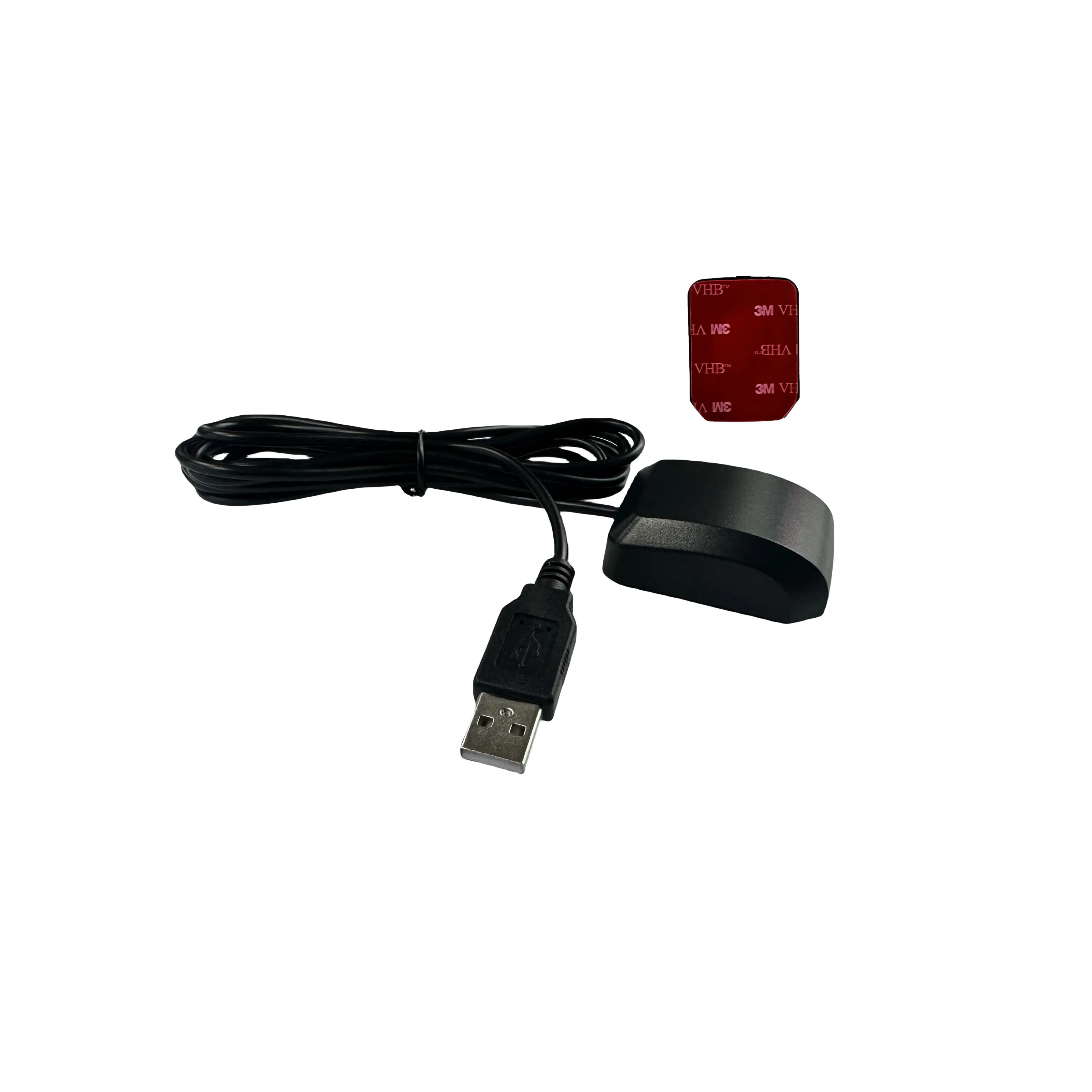 Cable USB de 1,2 metros montado en adhesivo, receptor GPS con R232, 9600 baudios, conector G-Mouse, módulo de antena de cerámica incorporado