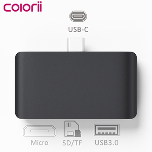 C4A lettore di schede nere 4 In 1 Hub Usb per iphone15 tipo c per carta campione gratuito per telefono Samsung - Product Image 4