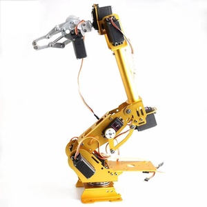 8 Freiheits grade Roboterarm stoß dämpfendes Tank chassis TS100 greifen und handhaben mobile Roboter plattform für Arduino