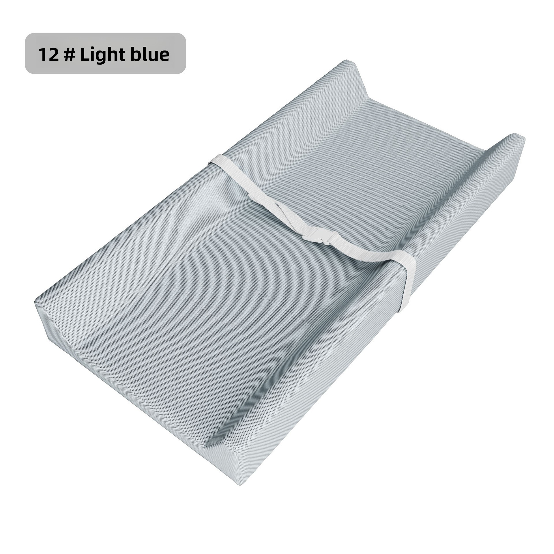 No. 12 blue granular pu diaper changing pad - 80cm*40cm*10cm