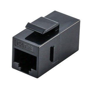 RJ45 Inline Coupler Cat5e Cat6 6A UTP Keystone <strong>Adapter</strong> for <strong>Network</strong> Cable Extension Telecom Parts - Product Image 1