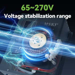 TMR AC automatischer Spannungs regler/Stabilisator Eingang 65V-270V, Ausgang 220V, 5000VA, Wird im Kühlschrank, TV-Gerät, Klimaanlage verwendet - Product Image 3