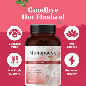 TNJONE OEM علامة خاصة كبسولات PMS ملحق تخفيف أعراض انقطاع الطمث كبسولات دعم انقطاع الطمث - Product Image 3