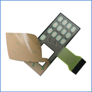 High Quality Custom LED Backlight Keypad/<strong>Keyboard</strong> Touch Panel <strong>Embossed</strong> Tactile Key Membrane <strong>Switch</strong> for Home Appliance - Product Image 5