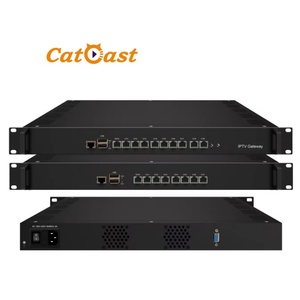 Convertidor de transmisión de televisión Digital, modulador de IPTV, RTMP, HTTP, UDP, HLS, IP