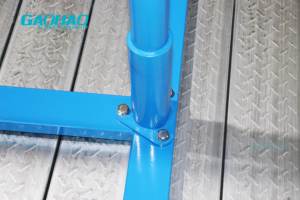 GAOHAO profesyonel jimnastik paralel bar üst düzey yarışmalar takviyeli çerçeve ve ahşap kaplama fiberglas rayları. - Product Image 5