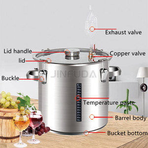 12L Fully Equipped <strong>Brewery</strong> and Home Home Use Making Machine Wine Beer Brewing Equipment - Product Image 3