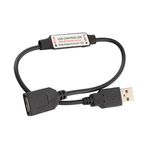 11 клавиш RF пульт дистанционного управления DC 5 В мини USB диммер контроллер для 5050 2835 одноцветная Светодиодная лента - Product Image 2