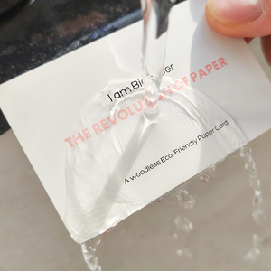 Eco-Friendly Bio Paper NFC Business Card with RFID Chip Mini Tag for Hotel Payment &amp; Membership Printable Interface - Product Image 2