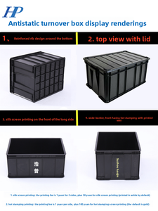 Nỗ lực tiết kiệm công nghiệp <span class=keywords><strong>ESD</strong></span> hộp lưu thông đầy đủ phạm vi của kích thước <span class=keywords><strong>ESD</strong></span> hộp lưu trữ cho dụng cụ chính xác - Product Image 5