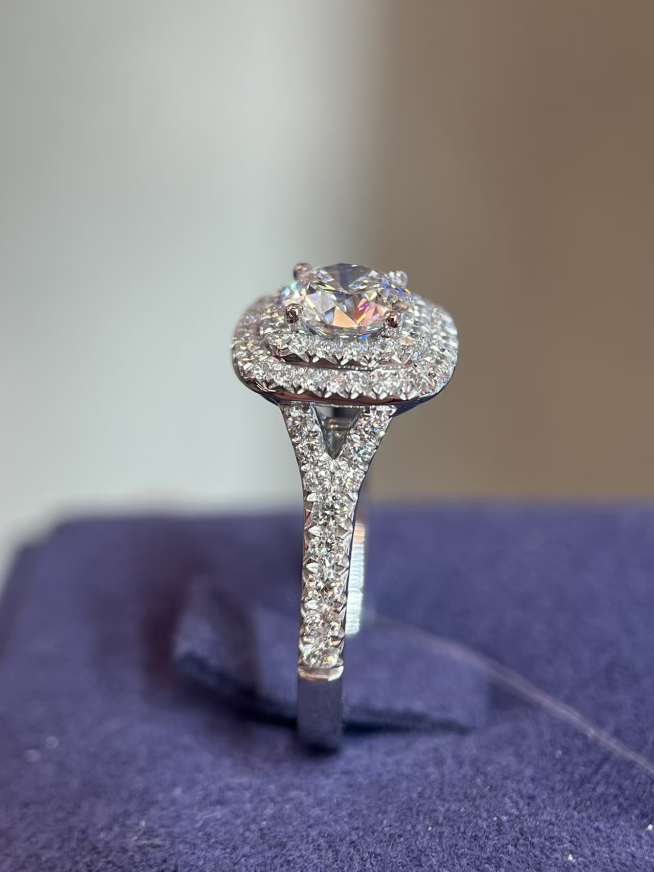 Style 12| Diamant 1 ct + 0,098 ct VS1