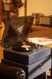 ハイエンドレトロHiFiステレオオーディオビニールレコードプレーヤー12V入力USB出力機能ディスプレイ & プレイ家庭用PC用 - Product Image 3