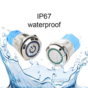 Waterproof Metal on Off <strong>Switch</strong> <strong>Push</strong> <strong>Button</strong> 10Mm 12Mm 16Mm 22Mm Ip67 Led Custom Symbol 19Mm <strong>Push</strong> <strong>Button</strong> <strong>Switches</strong> Rgb With Light - Product Image 4