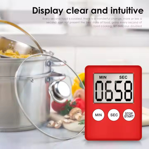 Mini LED geri sayım manyetik dijital zamanlayıcı elektrikli mutfak dijital zamanlayıcı - Product Image 5