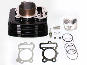 Thép Không Gỉ Chống Gỉ Chống Ăn Mòn Hiệu Quả Hoạt Động Xi Lanh Piston Set Kit Khối Động Cơ Cho Bajaj Bm150 56Mm - Product Image 2