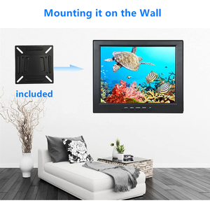 Eyoyo EM12A 12 Inch 800x600 Portable 4:3 <strong>TFT</strong> <strong>LCD</strong> Mini HD Bulit-in Speaker Screen HD MI CCTV <strong>Monitor</strong> <strong>with</strong> <strong>BNC</strong> VGA AV HD MI <strong>Input</strong> - Product Image 3