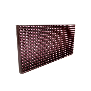 Tablero de texto de desplazamiento LED de alto brillo color azul publicidad pantalla LED P10 señal de mensaje LED electrónica al aire libre - Product Image 4