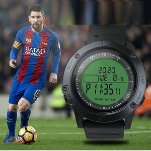 Bóng đá trọng tài đồng hồ giải đấu trò chơi hẹn Giờ 100-Lap im lặng 3-line backlit hiển thị chuyển đổi đếm ngược báo động lịch cổ tay đồng hồ bấm giờ - Product Image 3