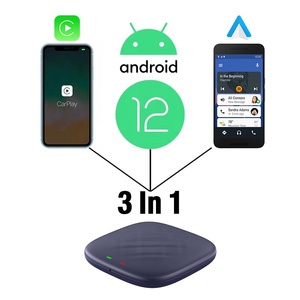 ワイヤレスCarplayAndroidオートドングルに配線されたAndroid12ビデオストリーミングマジックボックスCarplayAIボックス - Product Image 1