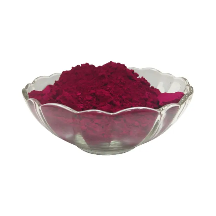Pigment organique en gros violet 23 poudre de pigment de couleur pour le revêtement d'encre plastique cas 6358 C.I. pigment violet 23