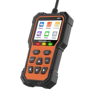 Probador de fallas automotrices certificado por código OBD2 V521, Nueva Versión de software, herramienta de diagnóstico eficiente para modelos de vehículos